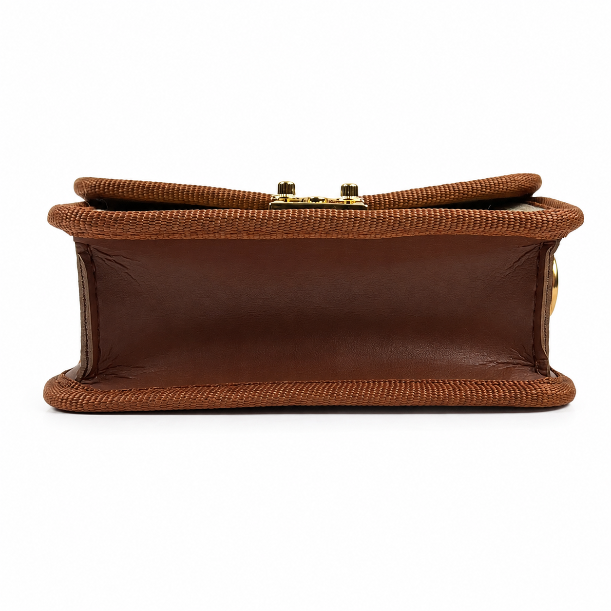 Mini Canvas CrossBody Bag Beige
