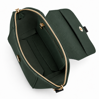 Mini Flap Crossbody Bag Green