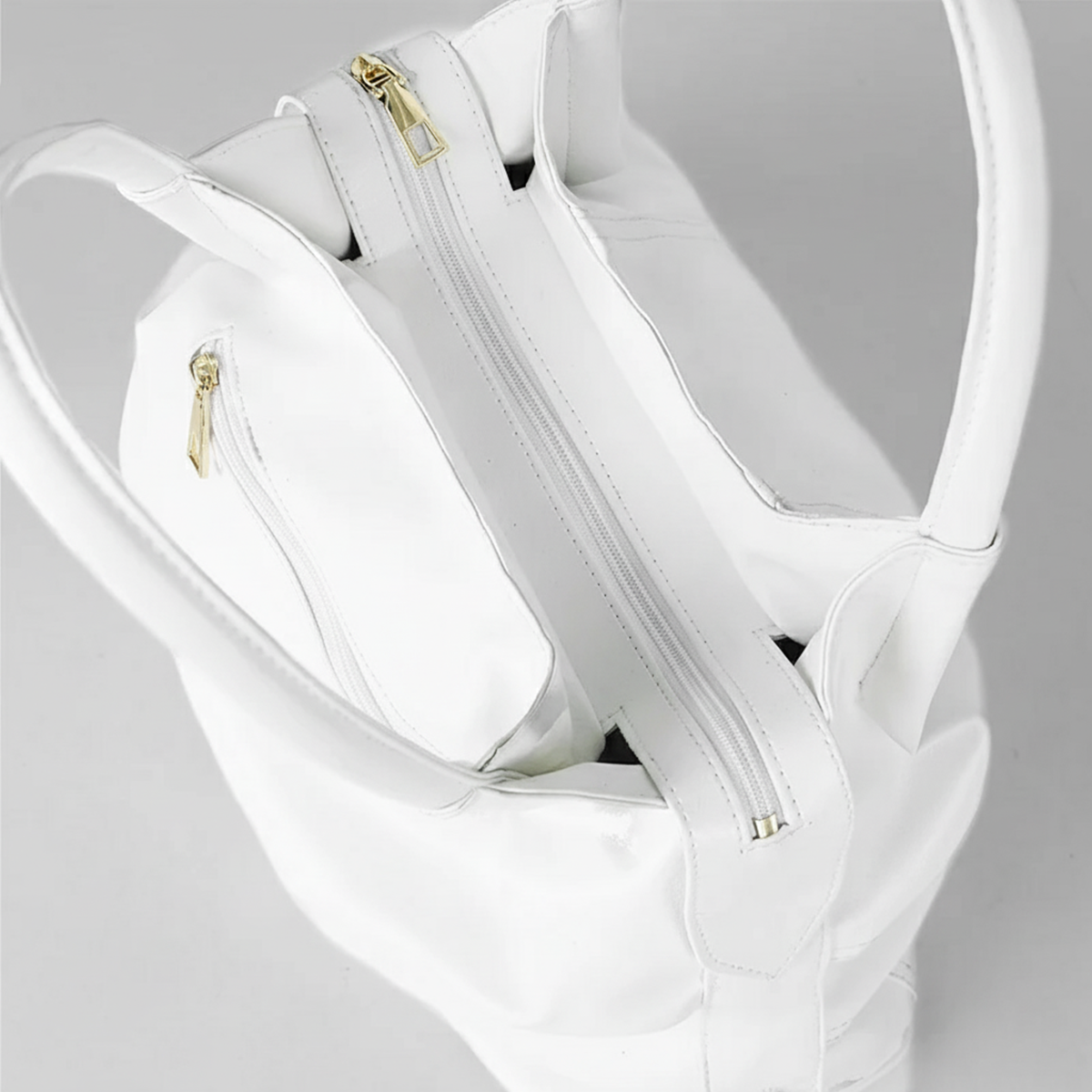 Scrunchie Bag White