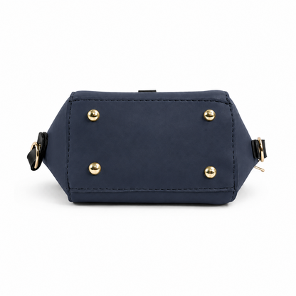 Mini Flap Crossbody Bag Deep Blue