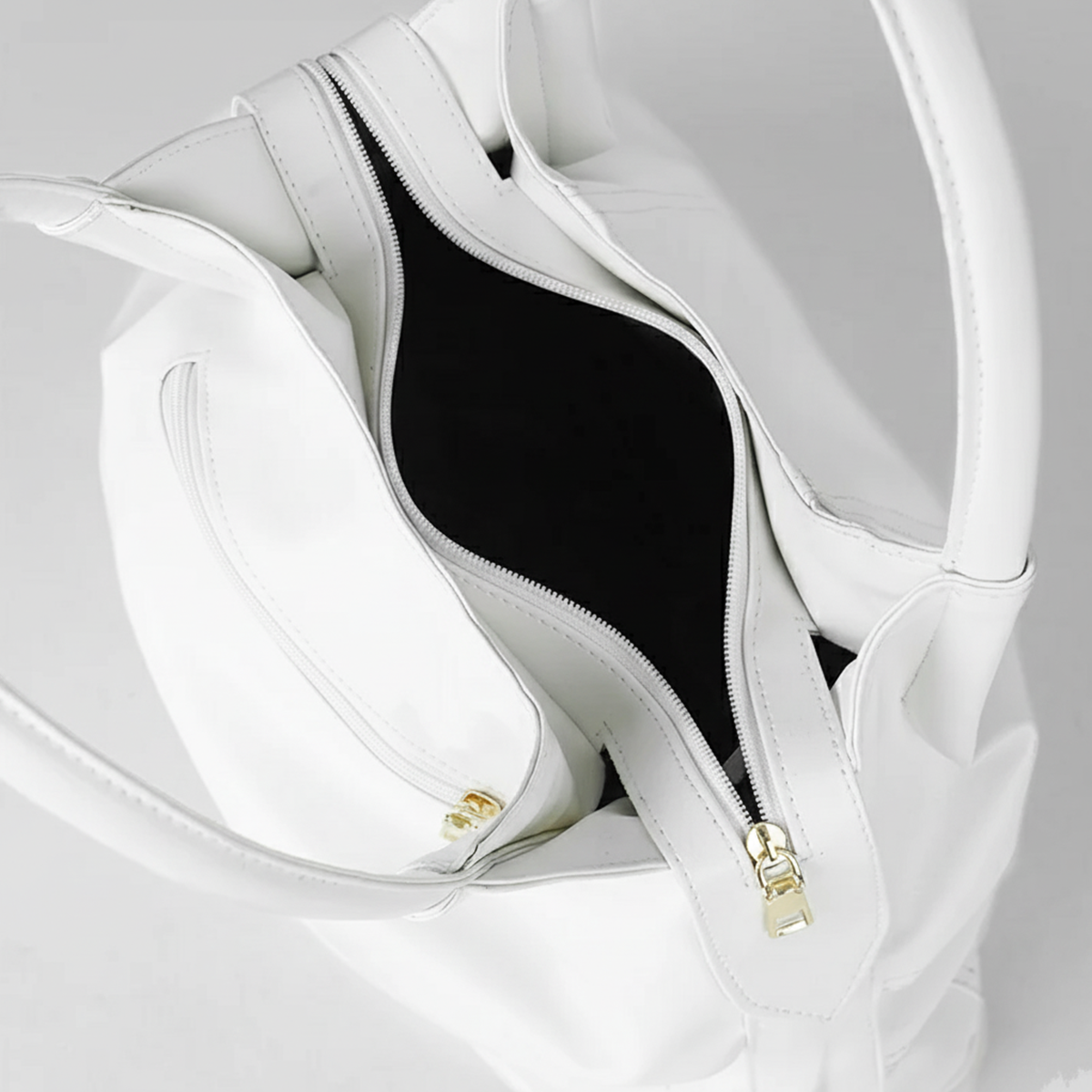 Scrunchie Bag White