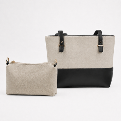 Canvas Classic Beige & Black
