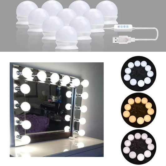 3 Modes Vanity Lights for Mirror | Makeup Lights