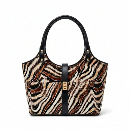 Mira Tiger Canvas Bag