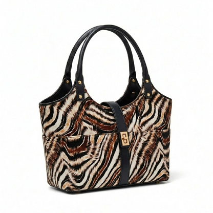 Mira Tiger Canvas Bag