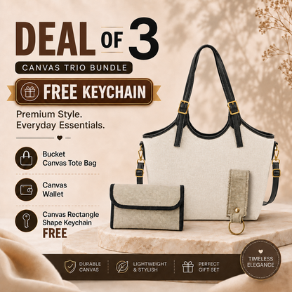 Premium 3 Piece Canvas Essentials Deal