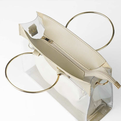 Acrylic Bag Beige