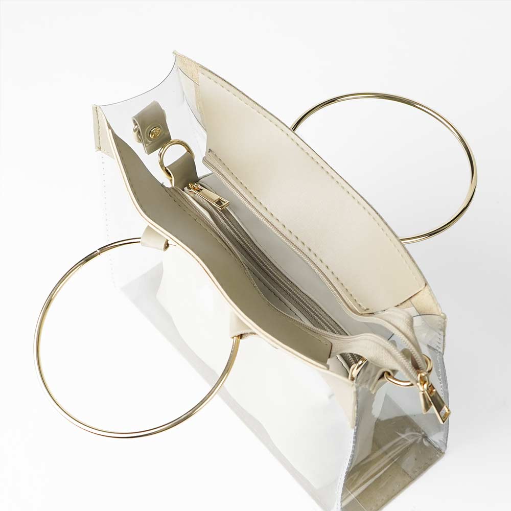 Acrylic Bag Beige